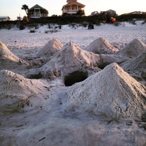 Sandholes